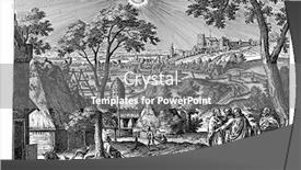  Presentation with zodiac - Theme featuring above-center-the-sign background and a gray colored foreground