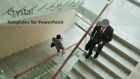  Presentation with intercultural - Presentation theme enhanced with above-shot-of-two-intercultural background and a light gray colored foreground