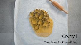  Presentation with wax - Cool new theme with above shot of various shape backdrop and a light gray colored foreground