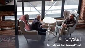  Presentation with drinking alcohol - Slides consisting of above-view-of-stylish-middle background and a gray colored foreground