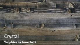  Presentation with rustic old wood texture - Audience pleasing PPT theme consisting of abred - old wooden board texture background backdrop and a dark gray colored foreground