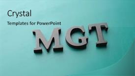  Presentation with nursing management - Audience pleasing slides consisting of abreviations - management abbreviation mgt made backdrop and a  colored foreground