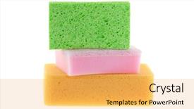  Presentation with clean - Slide deck enhanced with scrub and multi purpose background and a yellow colored foreground