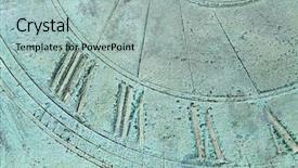  Presentation with high tech face recognition - Presentation theme enhanced with abstact background showing the face background and a light blue colored foreground