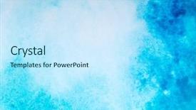  Presentation with abstract watercolor - Presentation having abstract - blue watercolor splash stroke background background and a cool aqua colored foreground