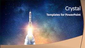  Presentation with ship - Audience pleasing PPT layouts consisting of abstract - rocket space ship mixed media backdrop and a navy blue colored foreground