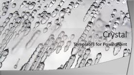  Presentation with air bubbles - Colorful PPT theme enhanced with abstract 10 - frozen air bubbles - 10 backdrop and a  colored foreground