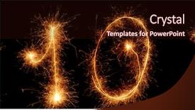  Presentation with first rate - Cool new presentation theme with abstract 10 - sparklers 10 discount rate backdrop and a wine colored foreground