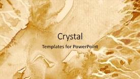  Presentation with abstract watercolor - Presentation featuring abstract 10 - watercolor textures in sepia 10 background and a  colored foreground