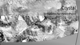  Presentation with watercolour - Cool new theme with abstract 10 - watercolour textures in black white backdrop and a  colored foreground