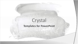  Presentation with stroke - Slide deck having abstract-acrylic-white-color-smear background and a white colored foreground