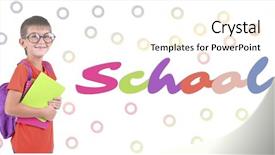  Presentation with bright - Amazing presentation design having abstract adolescence - school concept schoolboy on bright backdrop and a cream colored foreground