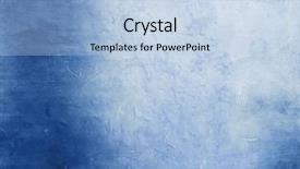  Presentation with abstract blue texture - Theme featuring blue background image with interesting background and a light blue colored foreground