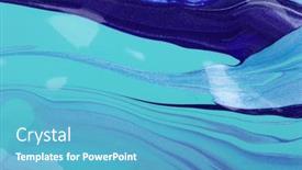  Presentation with paint art - Amazing PPT layouts having abstract-art-background-fragment backdrop and a teal colored foreground