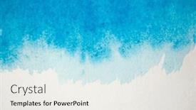  Presentation with light blue color - Beautiful slide deck featuring abstract-art-background-light-blue backdrop and a white colored foreground