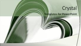  Presentation with folded heart - Presentation theme having abstract article - selective focus image of magazine background and a seafoam green colored foreground