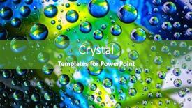  Presentation with stars universe - Audience pleasing PPT layouts consisting of abstract-background-about-water backdrop and a shamrock green colored foreground