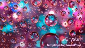  Presentation with space universe - PPT theme consisting of abstract-background-about-water background and a violet colored foreground