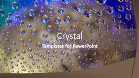  Presentation with stars universe - Slide set consisting of abstract-background-about-water background and a gray colored foreground