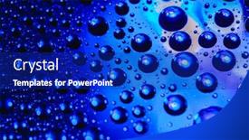  Presentation with stars universe - PPT theme with abstract-background-about-water background and a royal blue colored foreground