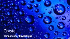  Presentation with stars universe - Slide deck having abstract-background-about-water background and a navy blue colored foreground