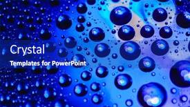  Presentation with stars universe - Audience pleasing PPT theme consisting of abstract-background-about-water backdrop and a royal blue colored foreground