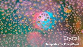  Presentation with stars universe - Slide set with abstract-background-about-water background and a coral colored foreground