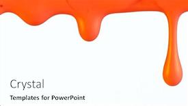  Presentation with liquid - PPT layouts with abstract-background-colorful-liquid-pouring background and a white colored foreground