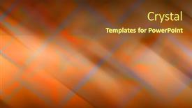  Presentation with orange abstract - PPT theme having abstract background design of orange and gray background and a tawny brown colored foreground