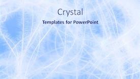  Presentation with blue abstract - Cool new presentation theme with abstract-background-downy-threads backdrop and a sky blue colored foreground
