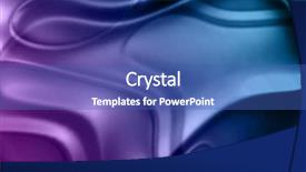  Presentation with element - Presentation with abstract-background-element-3d background and a ocean colored foreground