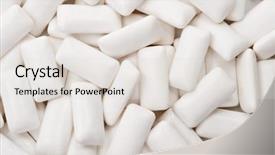  Presentation with chewing gum - Presentation theme enhanced with abstract-background-from-chewing-gum background and a lemonade colored foreground