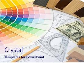 Abstract Background From Color Guide PPT template 76 | CrystalGraphics