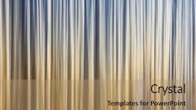  Presentation with abstract close up soap bubble - Theme featuring abstract background from long exposure background and a coral colored foreground