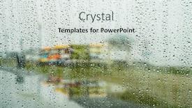  Presentation with abstract water drops - 