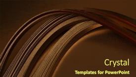  Presentation with abstract gold - Colorful PPT theme enhanced with abstract-background-gold-bronze-wave backdrop and a tawny brown colored foreground