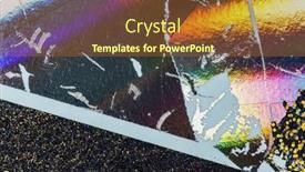  Presentation with silver abstract - Presentation consisting of abstract-background-golden-and-silver background and a tawny brown colored foreground