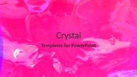  Presentation with abstract blue white - PPT theme consisting of abstract background image blue cellophane background and a coral colored foreground