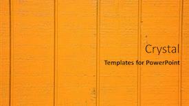  Presentation with orange abstract - Audience pleasing theme consisting of abstract-background-image-of-orange backdrop and a gold colored foreground