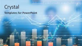  Presentation with business abstract - Slides consisting of abstract background image with business background and a  colored foreground