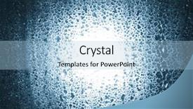  Presentation with calm abstract pastel - Amazing PPT theme having abstract background liquid on glass backdrop and a  colored foreground