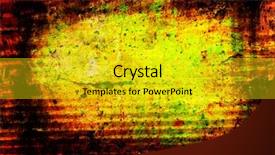  Presentation with portfolio - Slide deck enhanced with abstract-background-material-and-texture background and a gold colored foreground