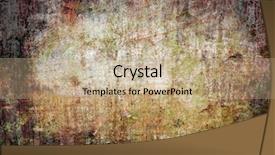  Presentation with portfolio - Theme with material and texture see more background and a coral colored foreground