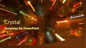  Presentation with dynamic - Amazing slide set having abstract-background-of-bright-colored backdrop and a tawny brown colored foreground