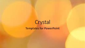  Presentation with christmas lights - Cool new slides with abstract background of christmas lights backdrop and a yellow colored foreground