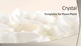  Presentation with 3d abstract architecture white - Amazing PPT theme having abstract background of fresh white backdrop and a cream colored foreground