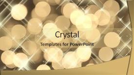  Presentation with abstract gold - Cool new presentation theme with starburst - abstract background of gold holiday backdrop and a yellow colored foreground