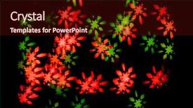  Presentation with lights - Slide deck consisting of abstract-background-of-holiday-lights background and a wine colored foreground