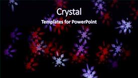  Presentation with lights - Beautiful theme featuring abstract-background-of-holiday-lights backdrop and a wine colored foreground