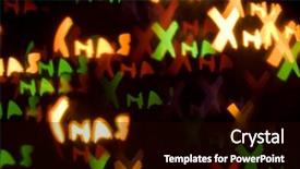  Presentation with lights - PPT layouts with abstract-background-of-holiday-lights background and a black colored foreground